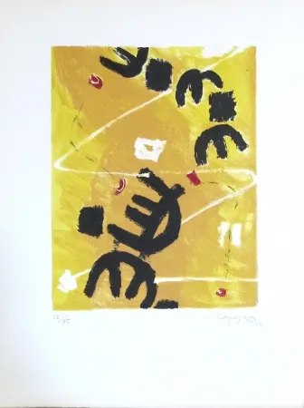 Lithograph Capogrossi - Mourlot-Paris