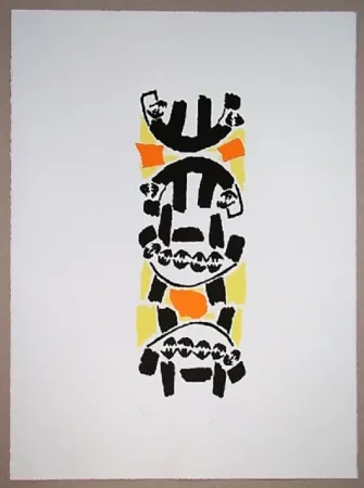 Lithograph Capogrossi - Nurnberg