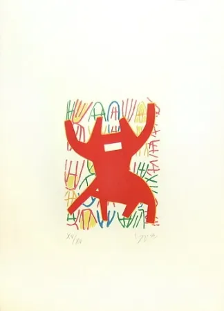 Lithograph Capogrossi - Opale (10)