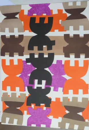 Lithograph Capogrossi - Quarzo 1