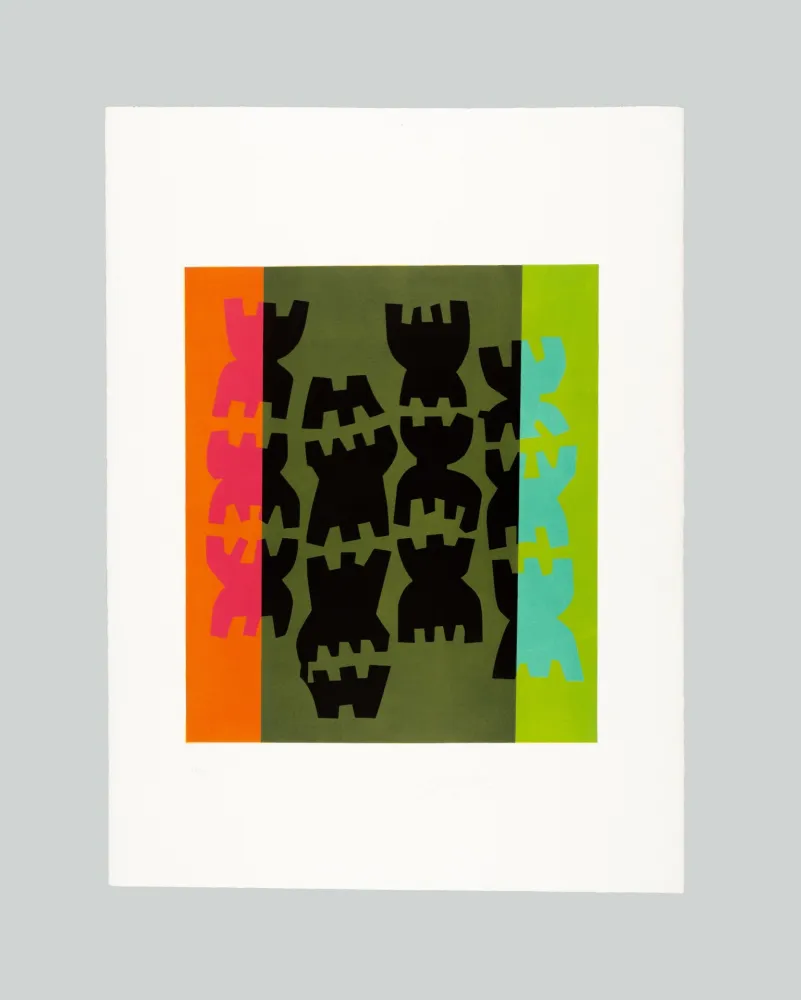 Lithograph Capogrossi - Quarzo 10