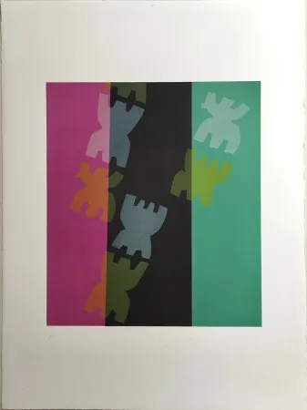 Lithograph Capogrossi - Quarzo 2