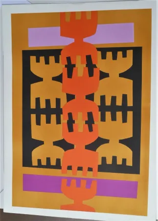 Lithograph Capogrossi - Quarzo 4