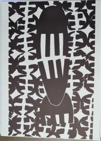 Lithograph Capogrossi - Quarzo 7