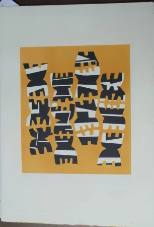 Lithograph Capogrossi - Quarzo 8