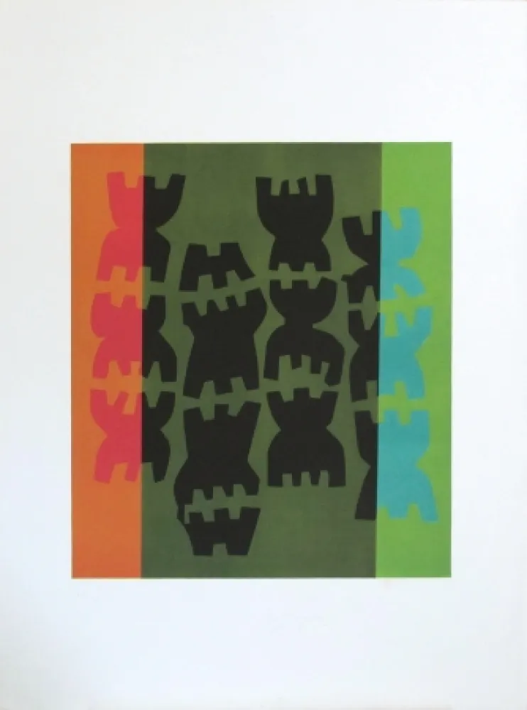 Lithograph Capogrossi - Quarzo n°10