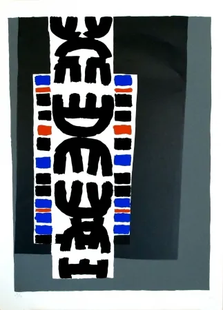 Screenprint Capogrossi - Serigraphie