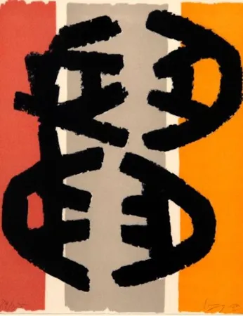 Lithograph Capogrossi - Sin titulo