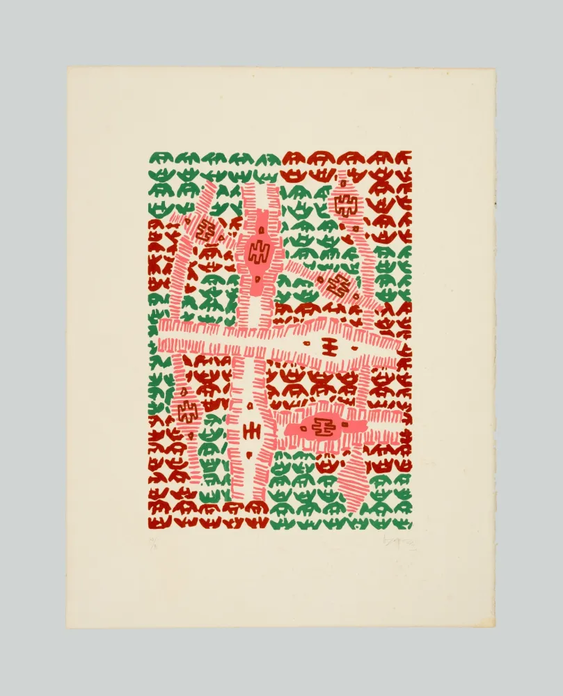 Lithograph Capogrossi - Superficie