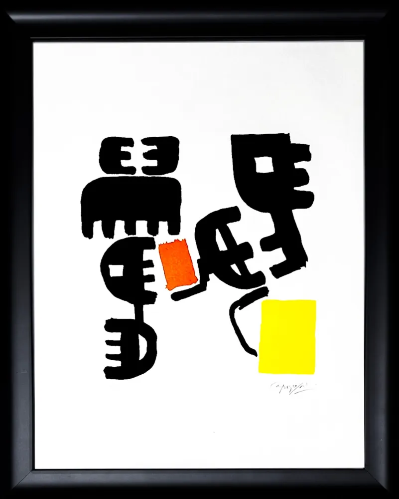 Lithograph Capogrossi - Untitled