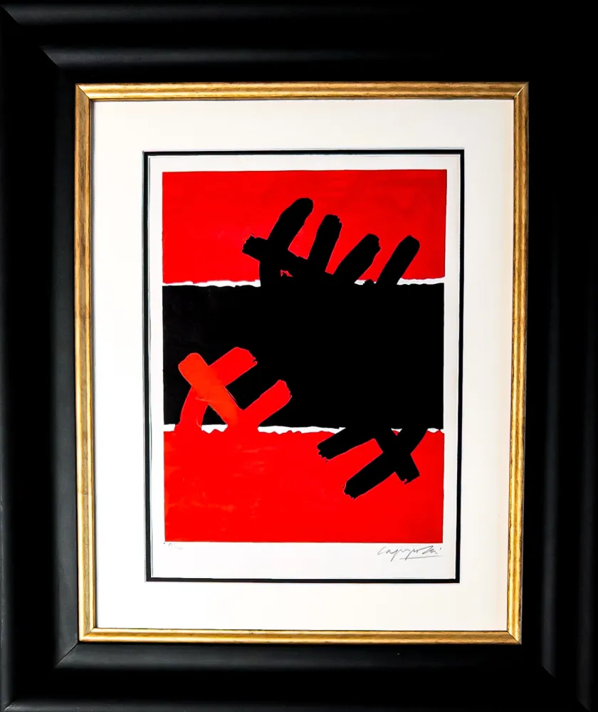 Lithograph Capogrossi - Untitled