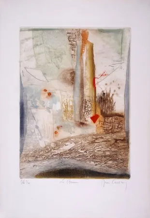 Etching And Aquatint Carcan - La brume