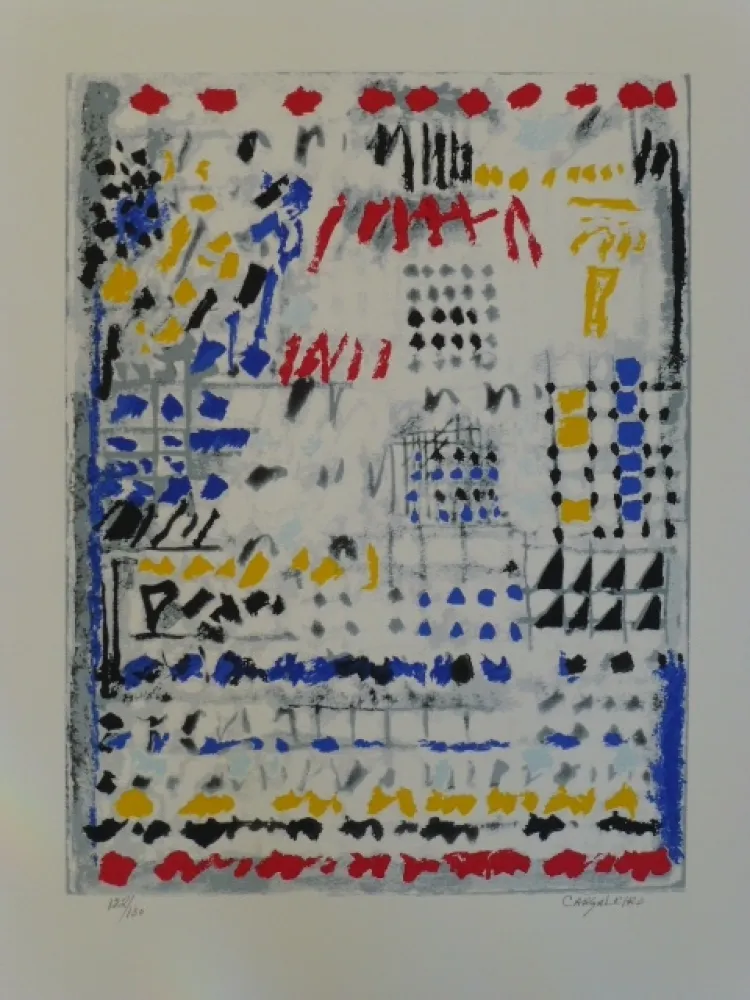 Screenprint Cargaleiro - Sans titre 