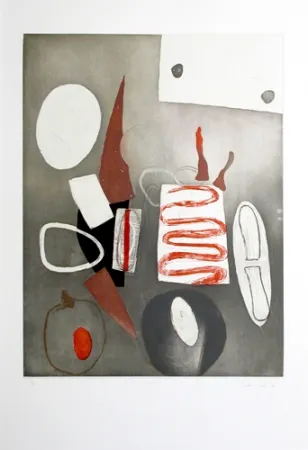 Etching And Aquatint Carle - In two directions