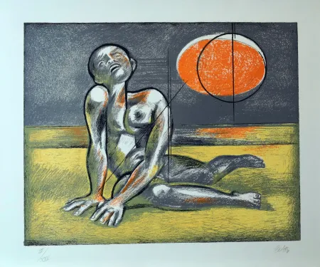 Lithograph Carletti - Momenti Biblici 1