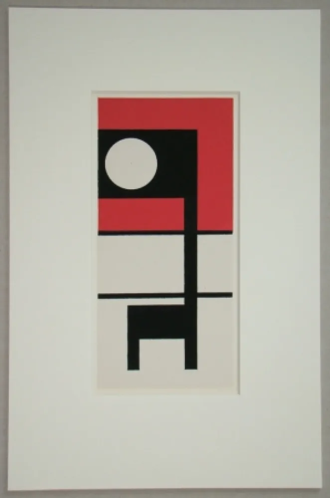 Screenprint Carlsund - Composition - L'Art Concret