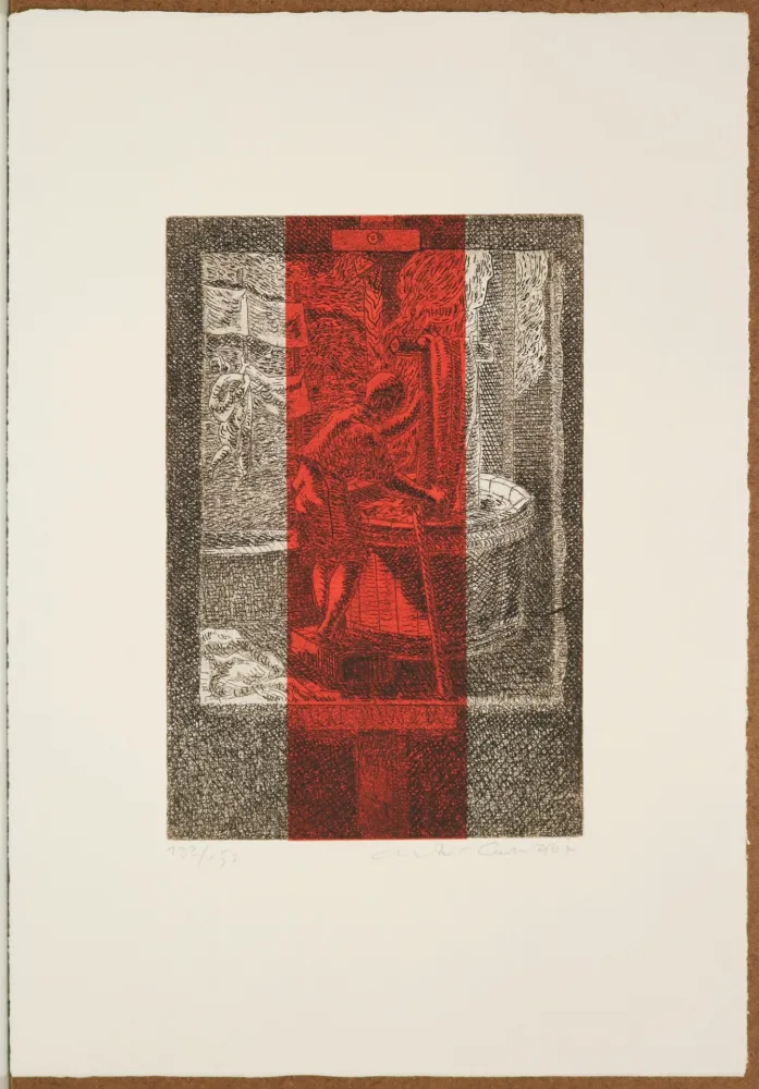 Engraving Carmassi - La tintoria