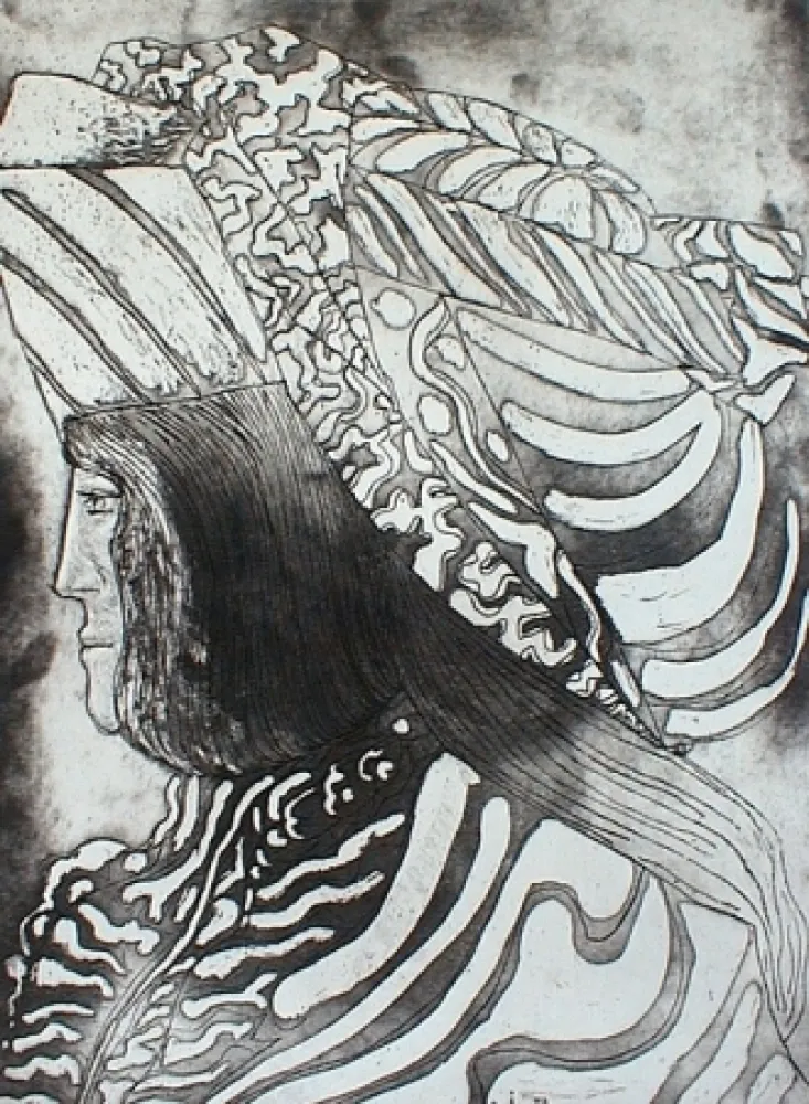 Etching Carmassi - Senza titolo