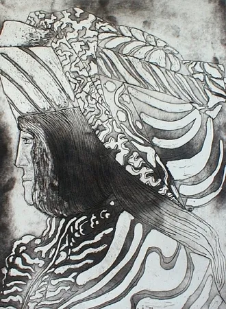 Etching Carmassi - Senza titolo