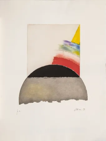 Etching And Aquatint Carmi - Senza titolo