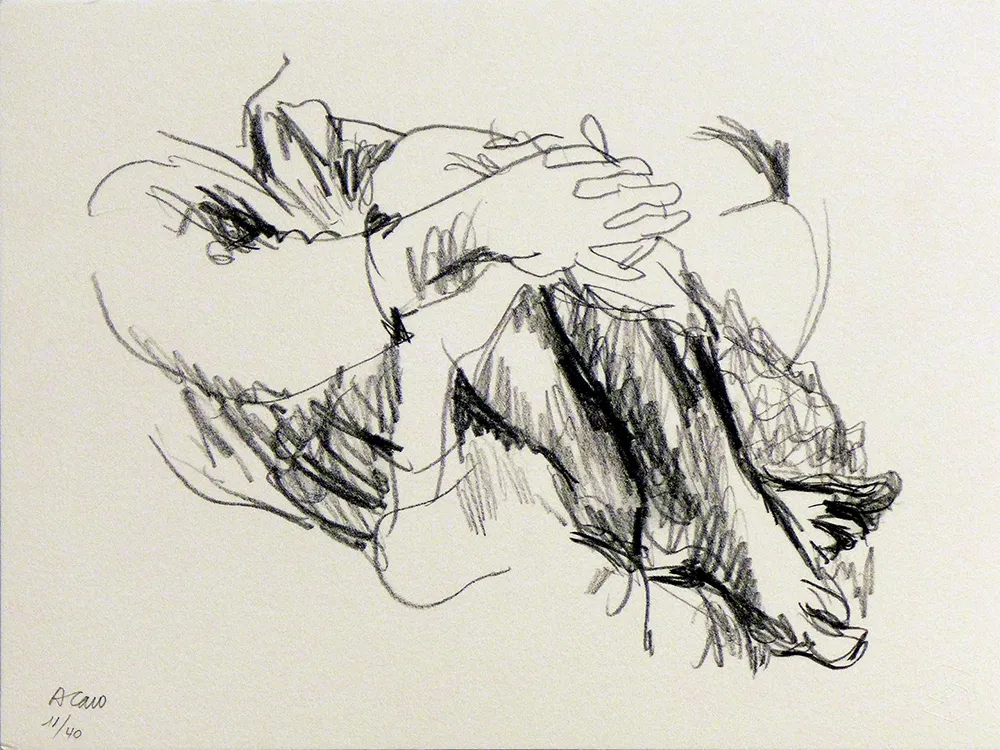 Lithograph Caro - Untitled