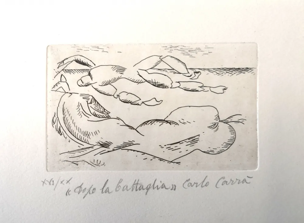 Engraving Carra - Dopo la battaglia