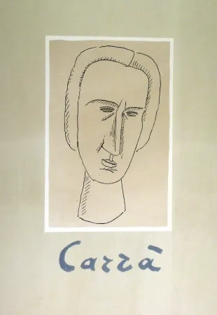 Lithograph Carra - Frontespizio