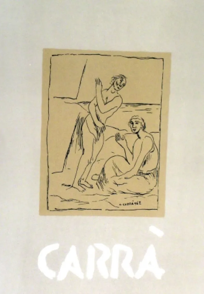 Lithograph Carra - Frontespizio