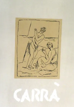 Lithograph Carra - Frontespizio