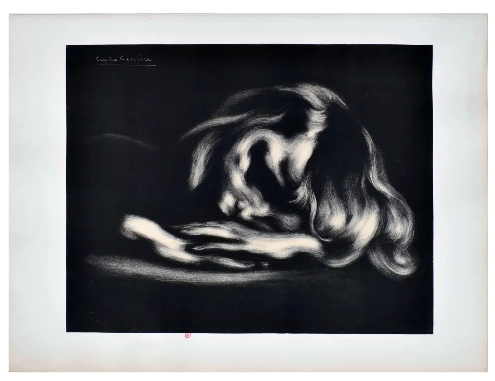 Lithograph Carriere - Le Sommeil