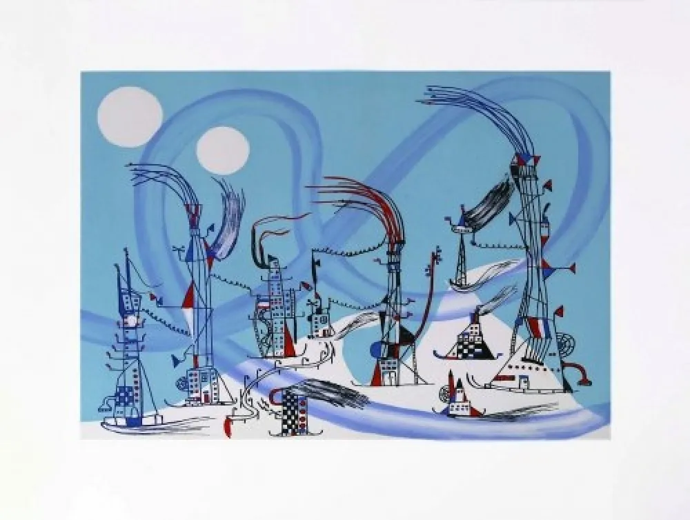 Etching And Aquatint Carter - A super cell arctic vortex ripped........