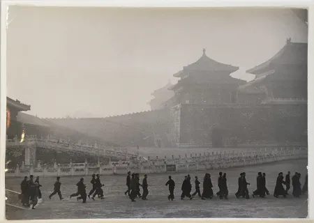 Photography Cartier Bresson - New Army Day Parade in Forbidden City