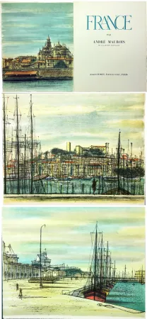 Illustrated Book Carzou - André Maurois : FRANCE (1959)