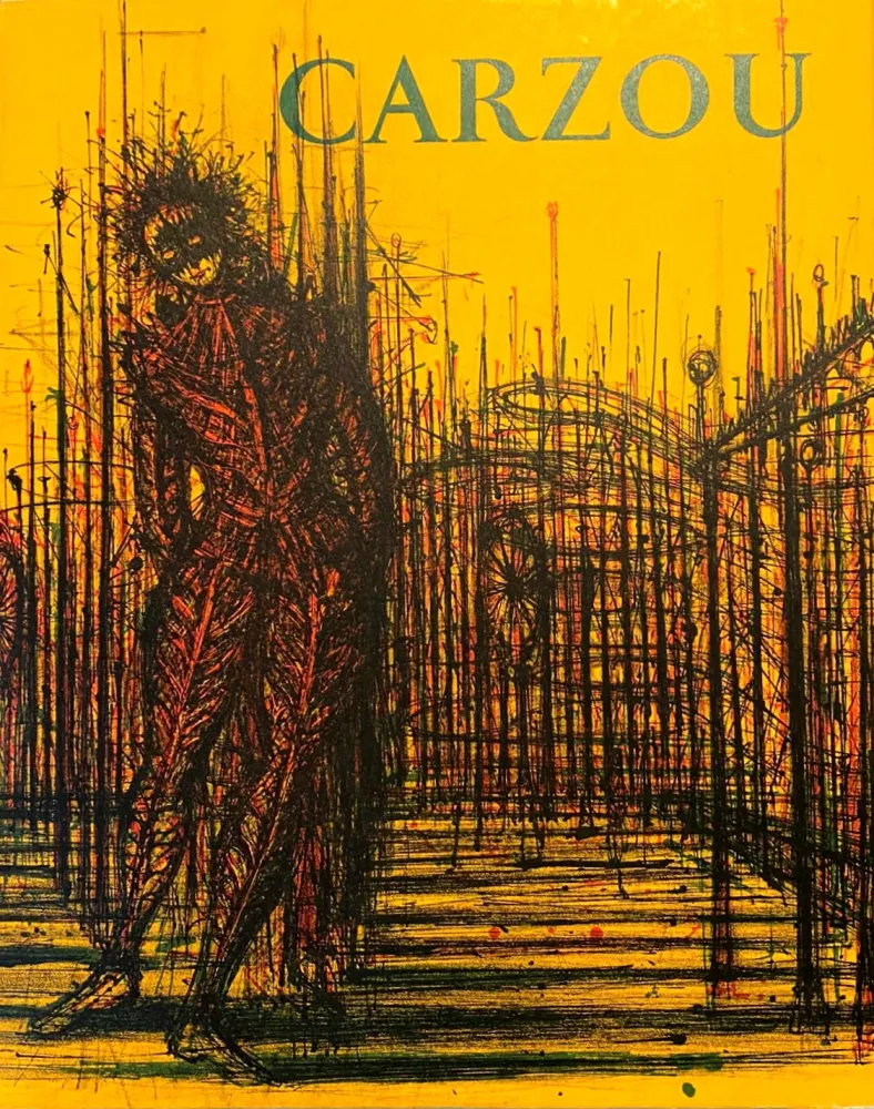 Lithograph Carzou - L'arlequin