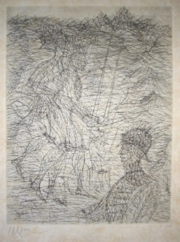 Drypoint Carzou - Sans titre 10