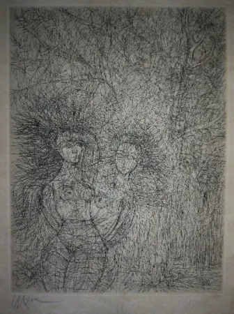 Drypoint Carzou - Sans titre 2