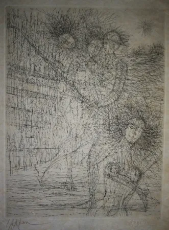 Drypoint Carzou - Sans titre 3