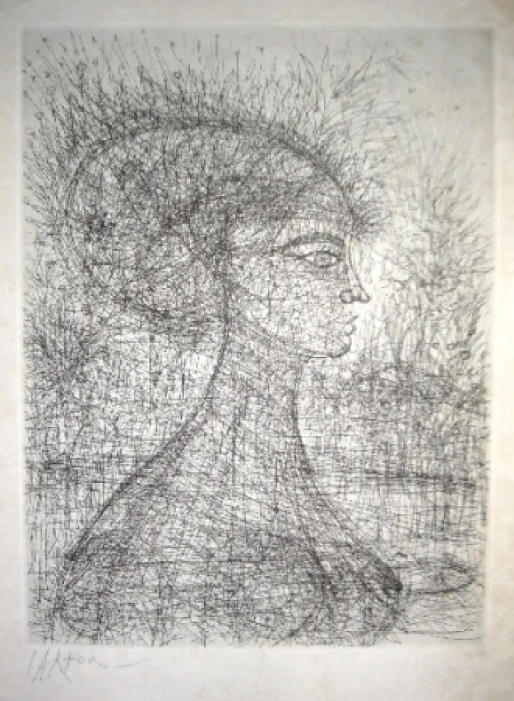 Drypoint Carzou - Sans titre 4