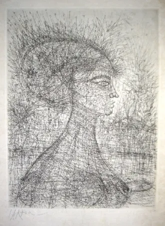 Drypoint Carzou - Sans titre 4