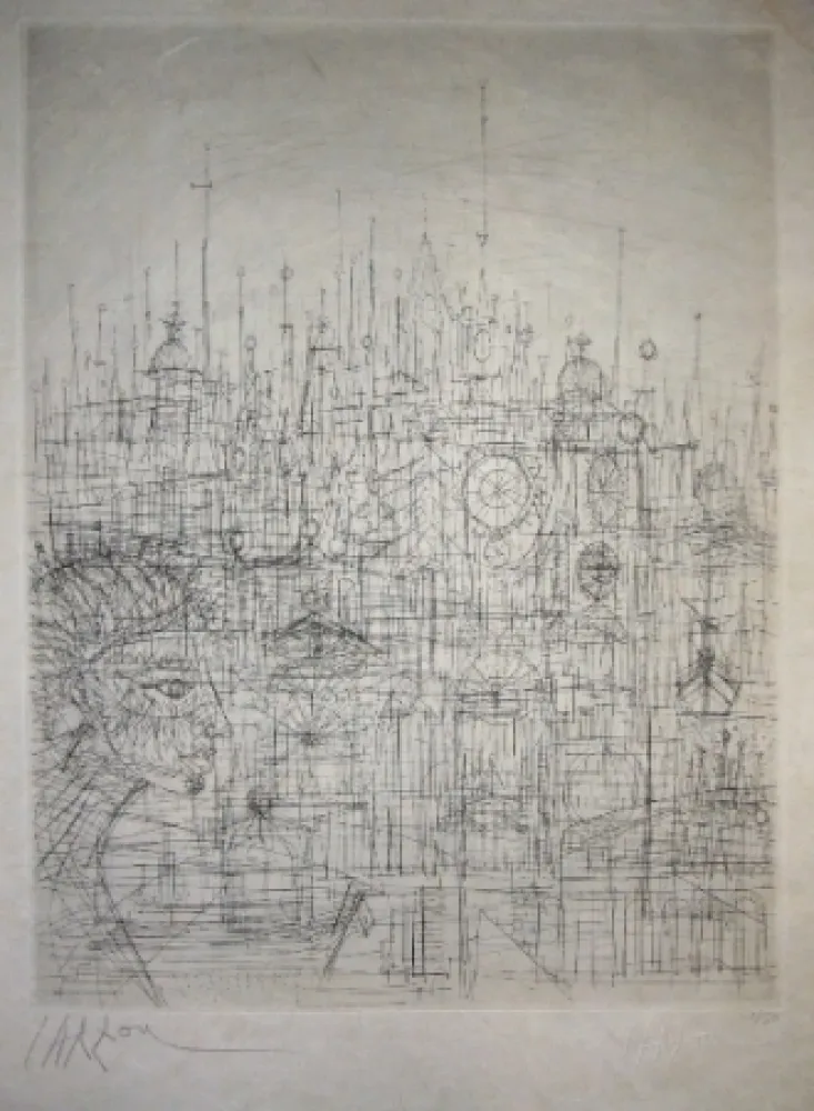 Drypoint Carzou - Sans titre 6