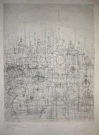 Drypoint Carzou - Sans titre 6