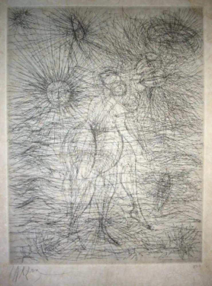 Drypoint Carzou - Sans titre 7