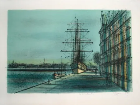 Lithograph Carzou - Untitled