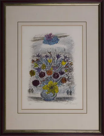 Lithograph Cascella - A Scilla