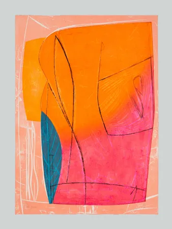 Etching And Aquatint Cascella - Composizione