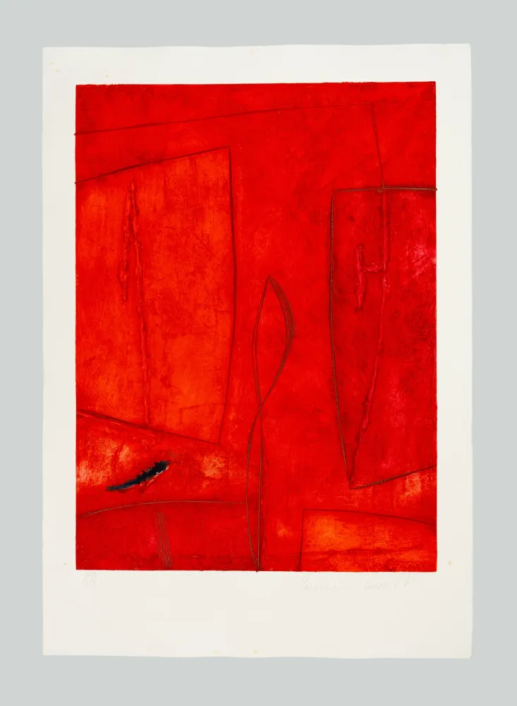 Screenprint Cascella - Composizione