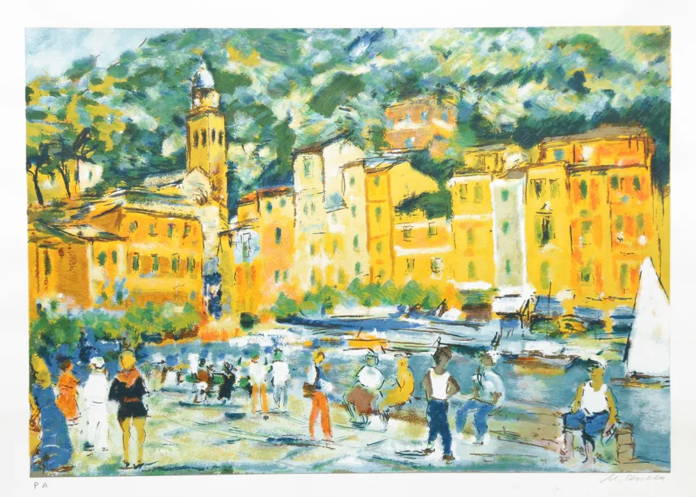 Lithograph Cascella - SENZA TITOLO