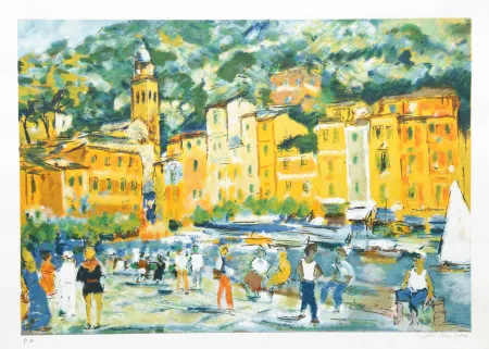 Lithograph Cascella - SENZA TITOLO