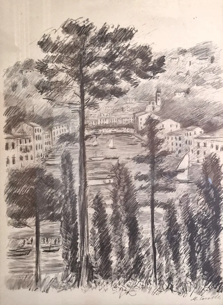 Lithograph Cascella - Senza titolo