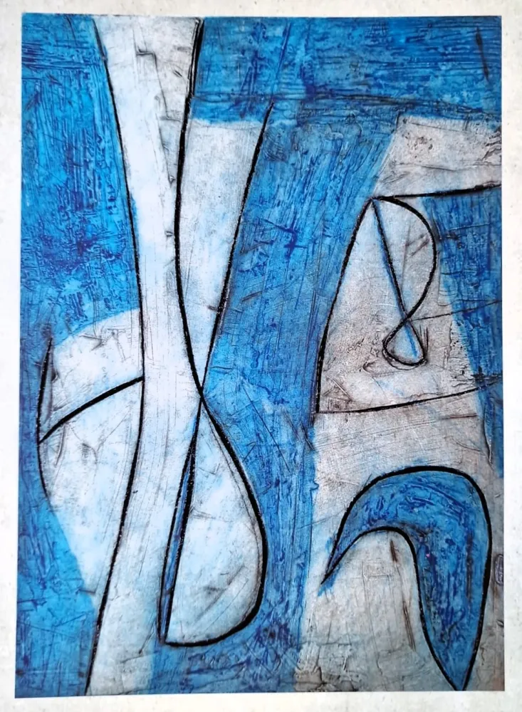 Etching And Aquatint Cascella - Senza titolo